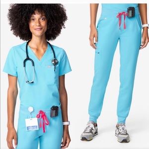 Figs Neon Blue, XXS/XXSP